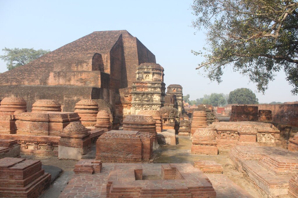 stupa in nalanda khandar