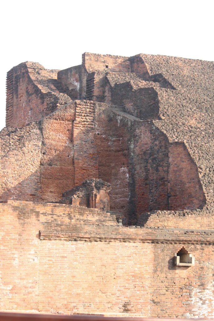 stupa view at nalanda khadar 