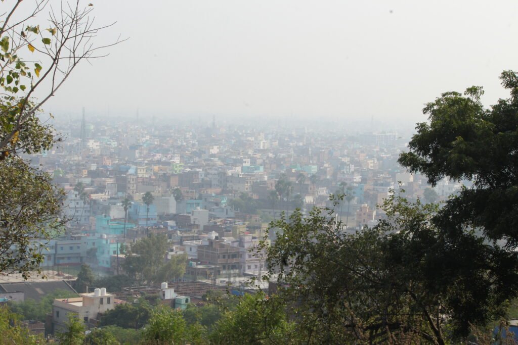 biharsharif smart city view from hiranya parwat