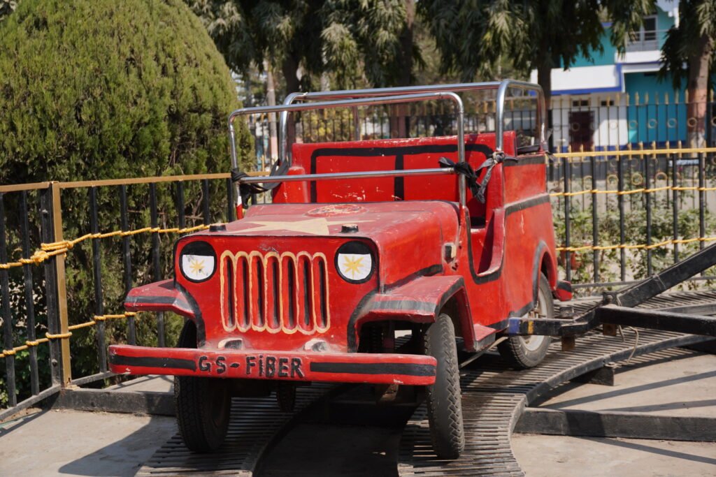 jeep for children in subhash park