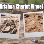 shree krishna chariot wheel mark