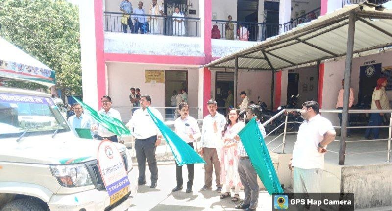 Promotion of special development camp started under Ambedkar Samagra Seva Abhiyan, promotional vehicle flagged off from Rajgir