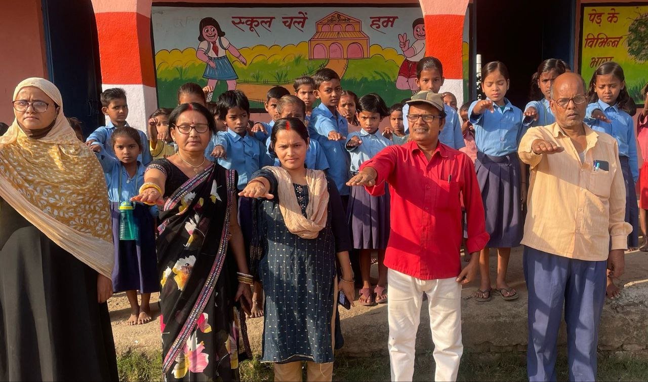 “Children's participation in cleanliness: The voice of 'get rid of diseases' resonated in Hilsa”