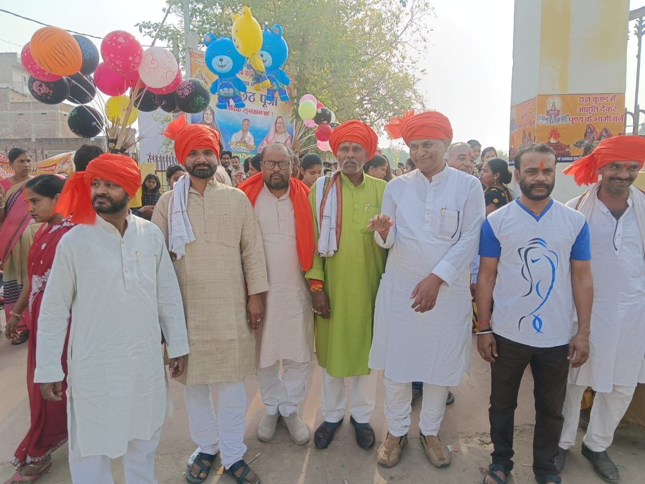 RJD नेता द्वारा छठ पूजा के अवसर पर सेवा सिविर