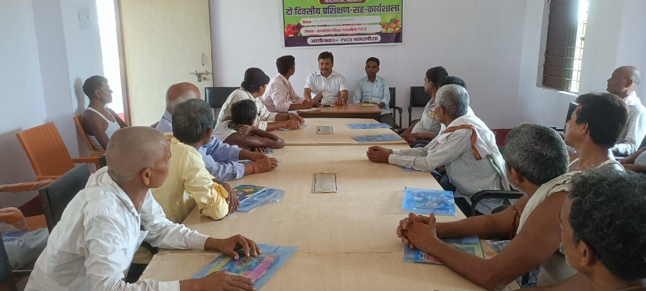 Two day training cum workshop organized for vegetable producing farmers