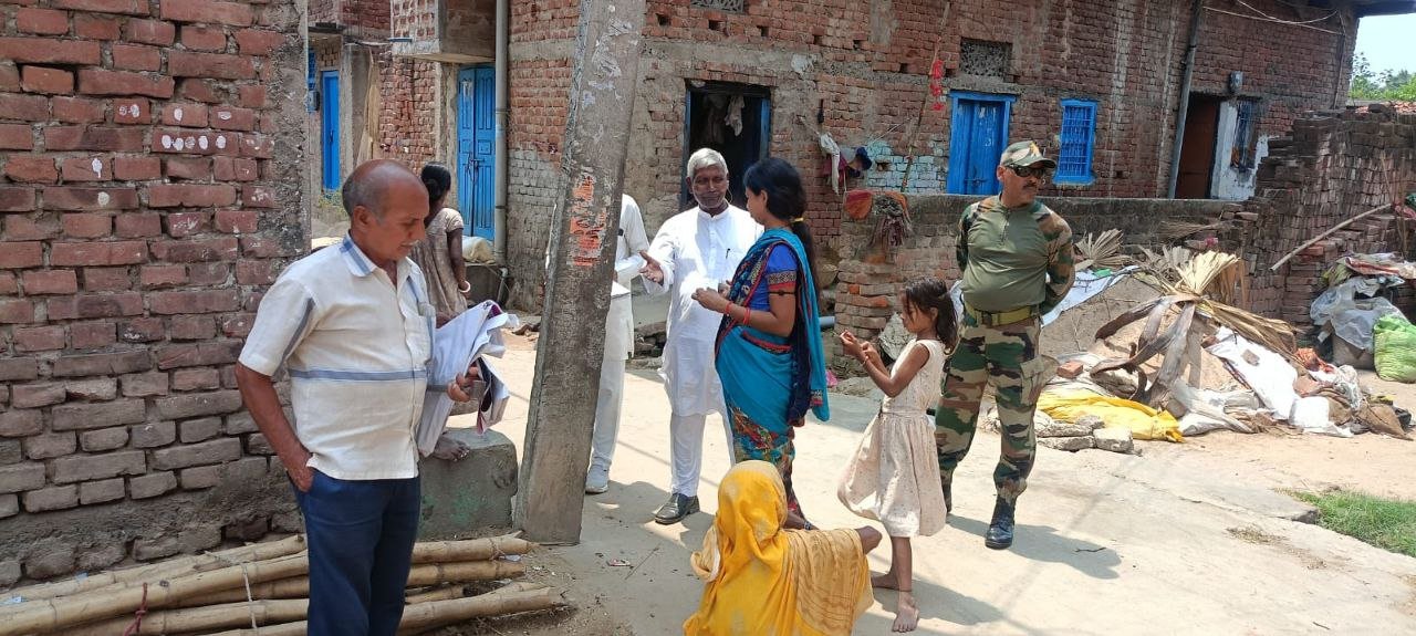 Awaken the backward, save Bihar Yatra: Sitaram Singh Chandravanshi's public contact, villagers raised their voice against the government