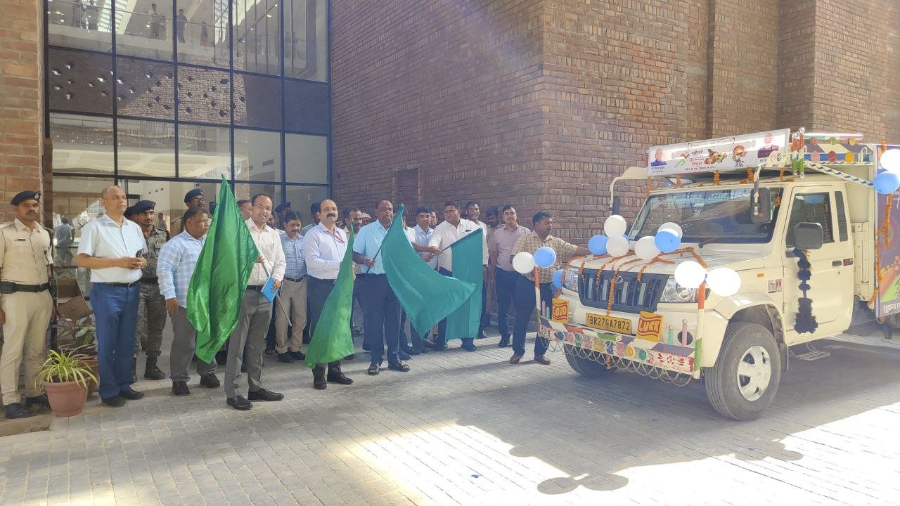 Awareness chariot left from Rajgir to promote Khelo India Youth Games 2025