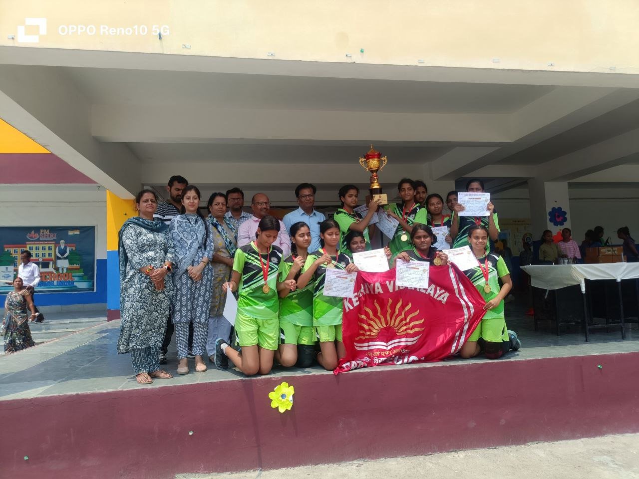 54th Regional Basketball Competition concluded at KV Harnaut, excellent players selected for national level