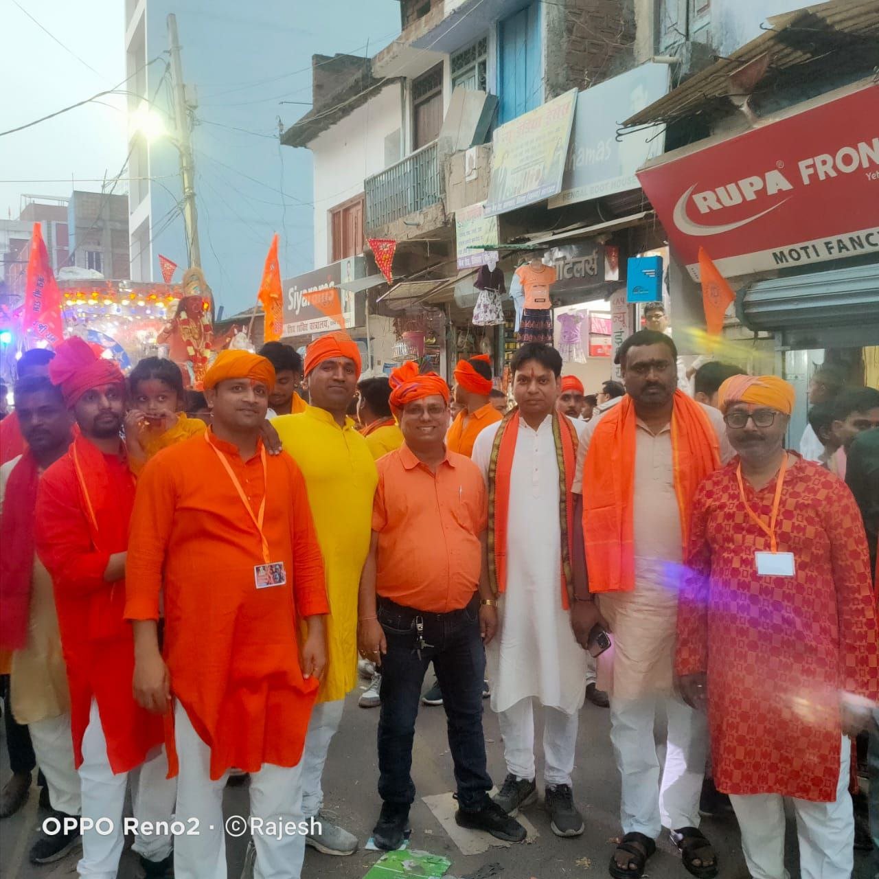 हिलसा में शोभा यात्रा