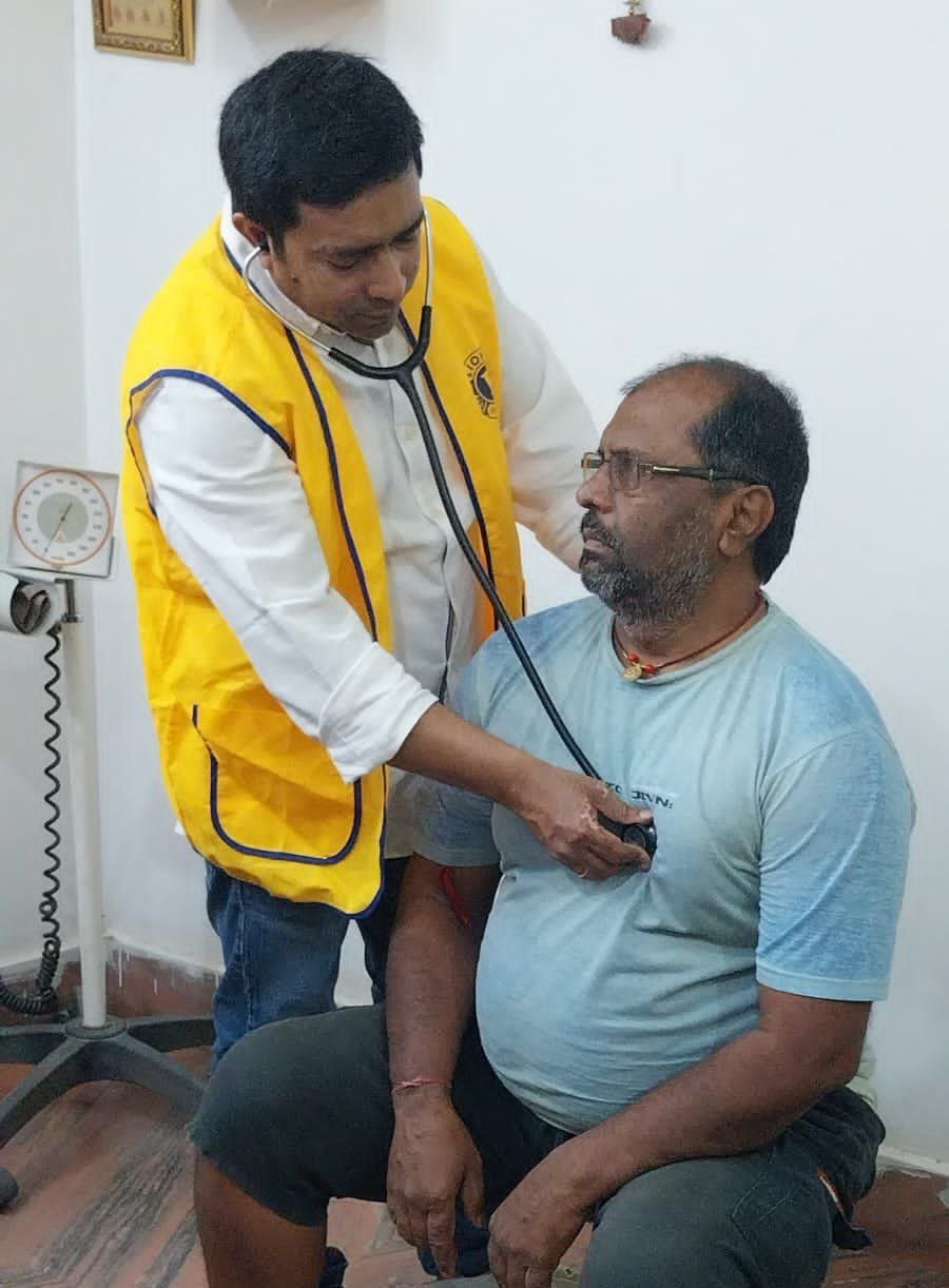 Taking care of health in summer: Lions Club Nalanda's free health camp becomes a lifesaver