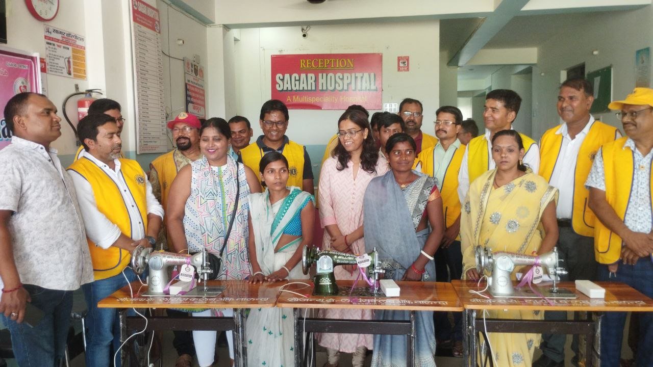 On Mother's Day, Lions Club of Nalanda gave the key to self-reliance to three struggling mothers