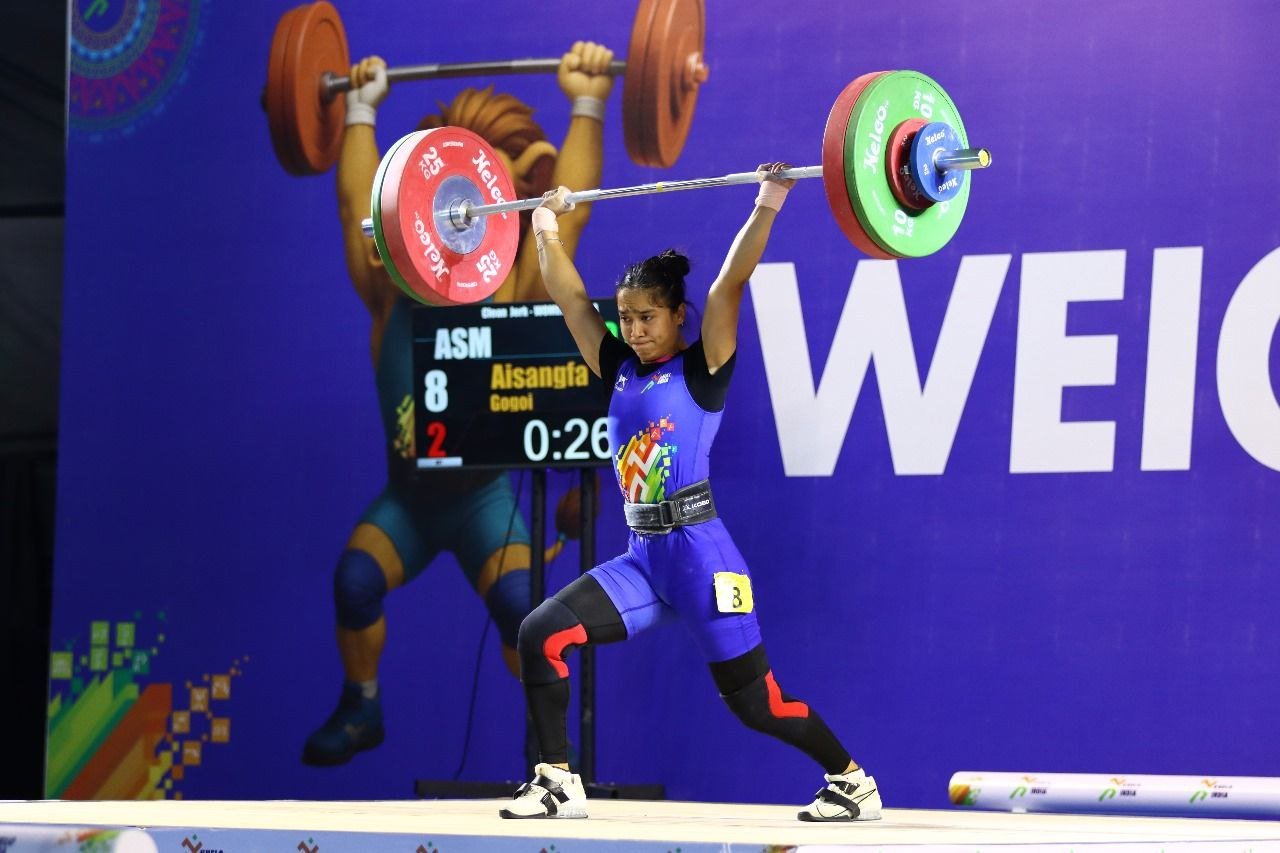 Aisengfa Gogoi won gold medal by breaking national record at Khelo India Youth Games 2025