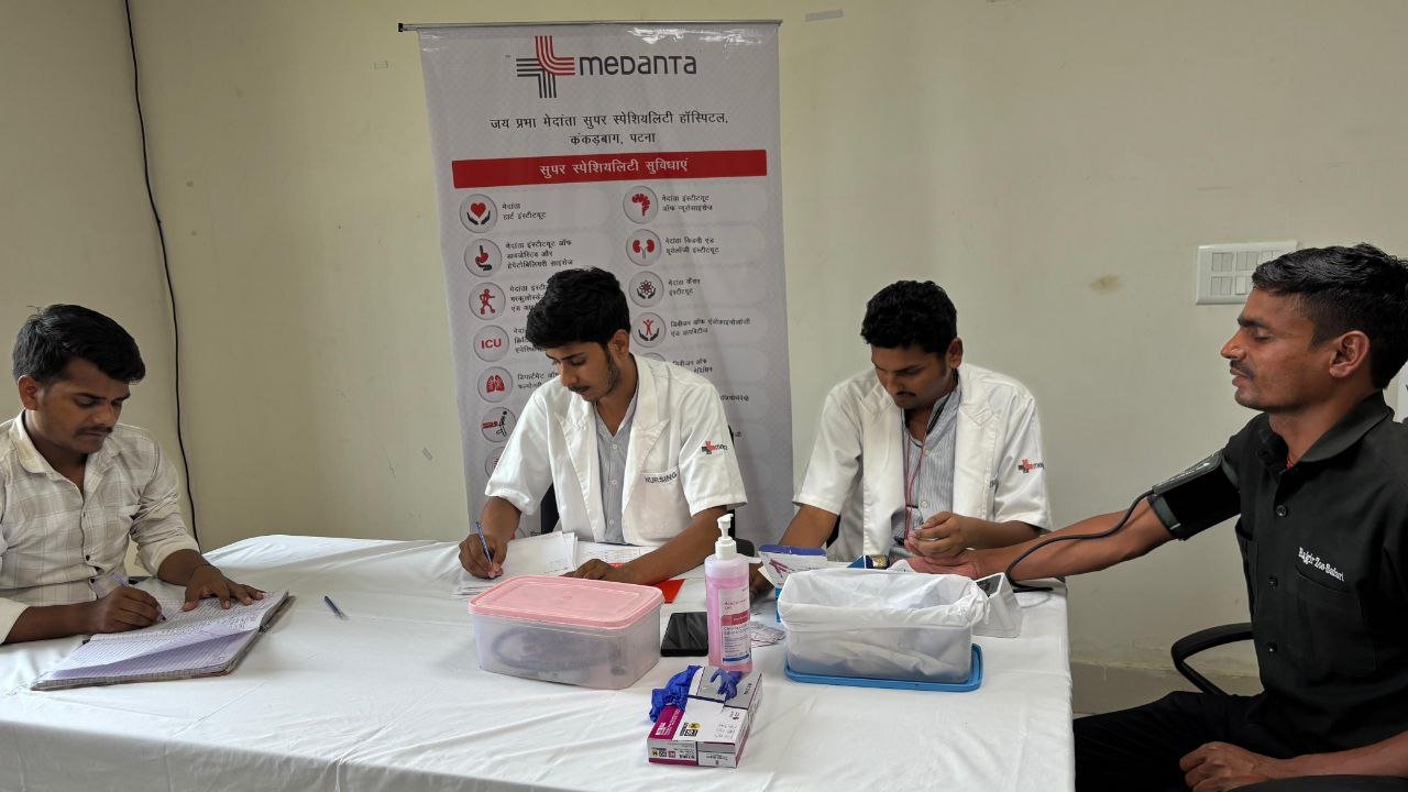 Health checkup camp organized for forest workers in Rajgir Zoo Safari