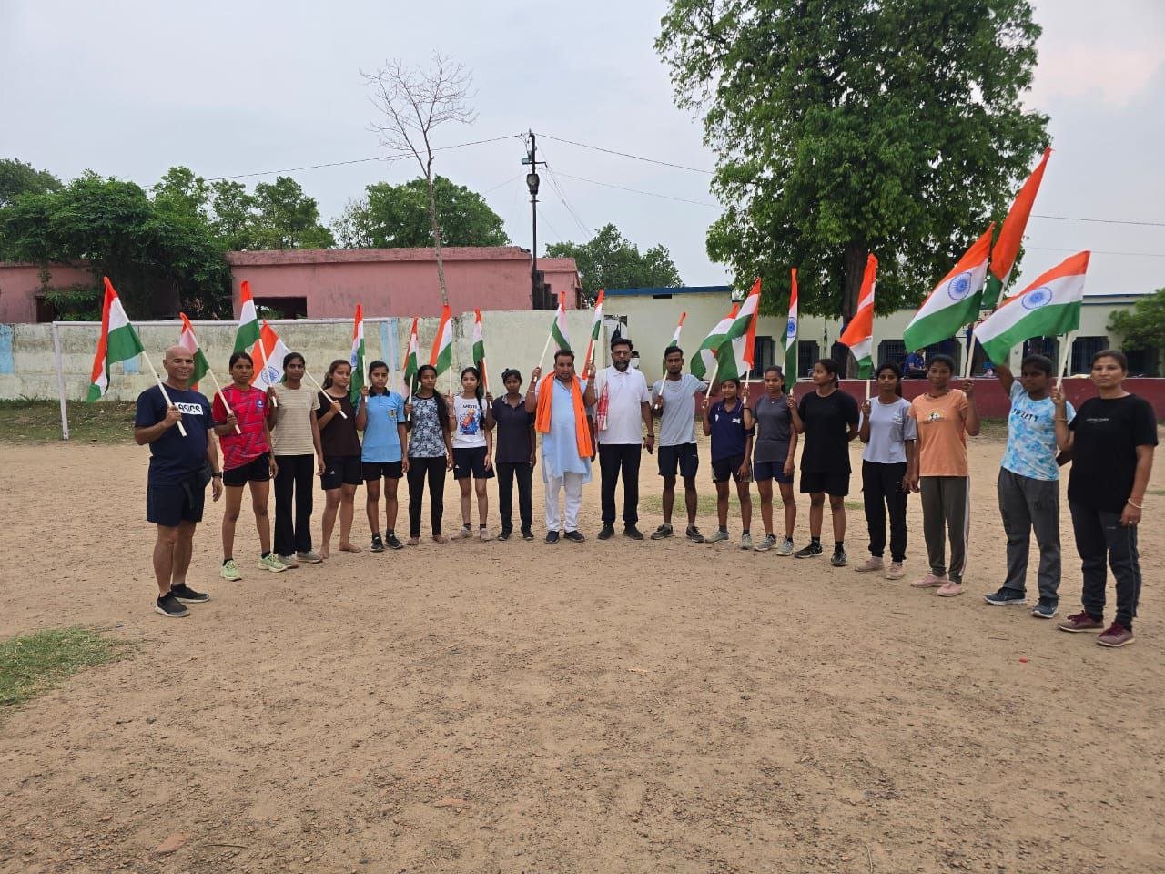 A grand tricolor procession was taken out in Nalanda on the success of Operation Sindoor, slogans of 'Jai Hind' were raised