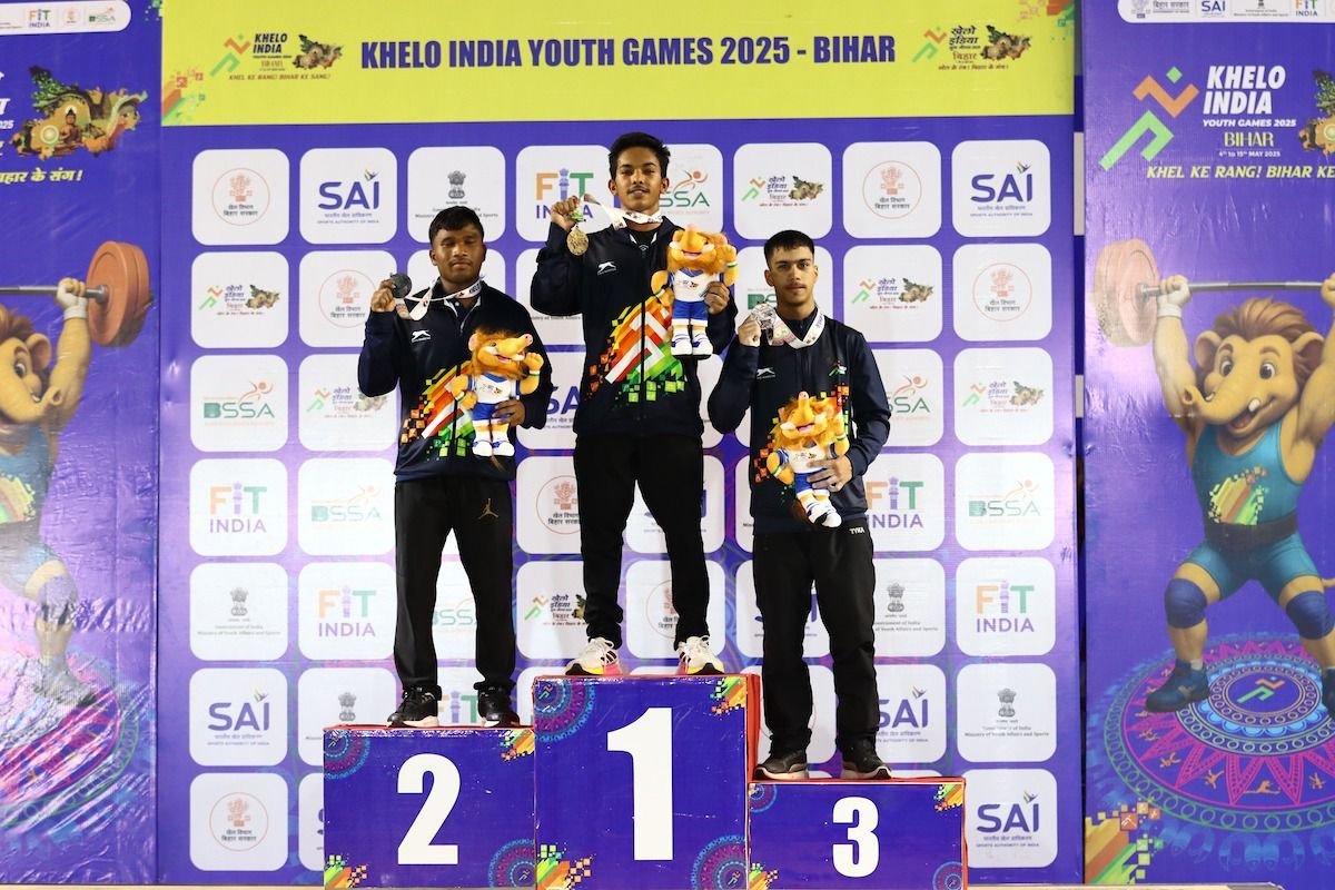 KIYG 2025: Harshvardhan Sahu sets two national records, Jyoshna and Akanksha win gold