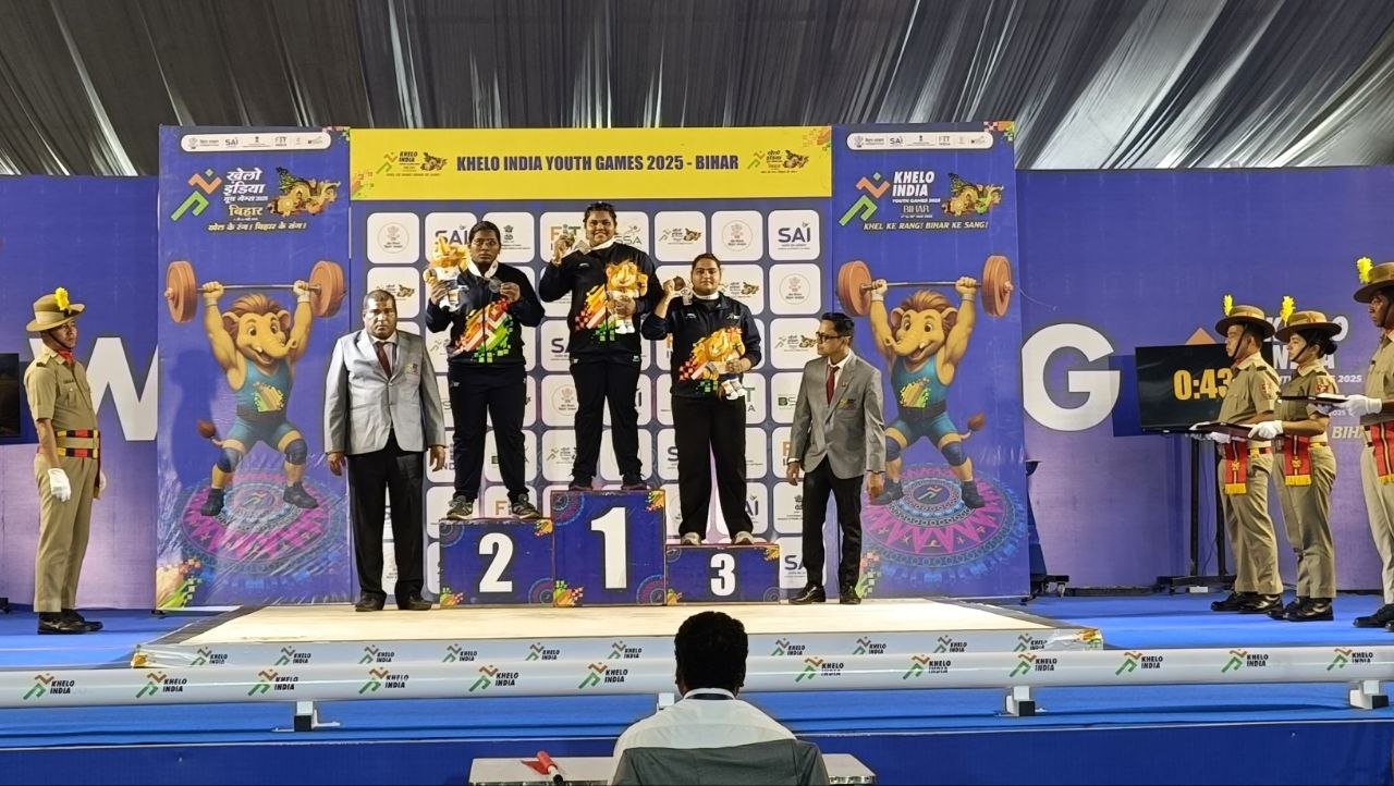 Khelo India Youth Games 2025: Amrita Pisuni and Sunny Bhati won gold medal in weightlifting