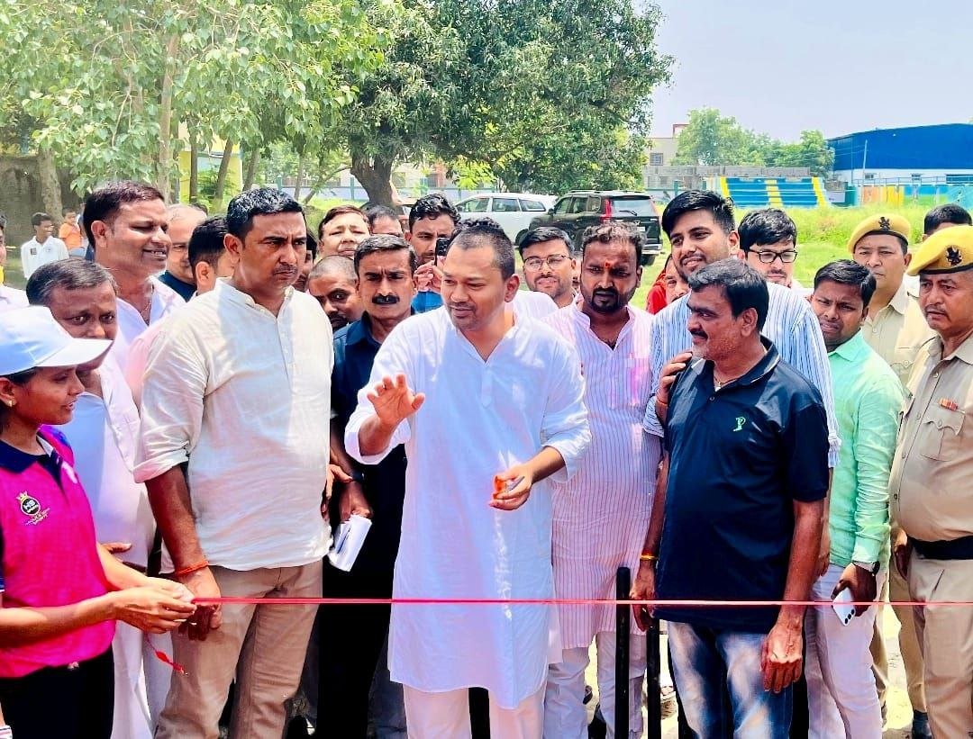 Women's cricket tournament organized for the first time in Nalanda, Chief Minister's son Nishant Kumar inaugurated it