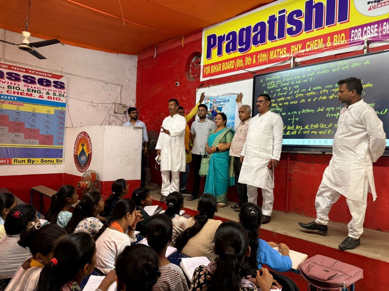 Bihar government is scared of youth and student dialogue: Naresh Prasad Akela