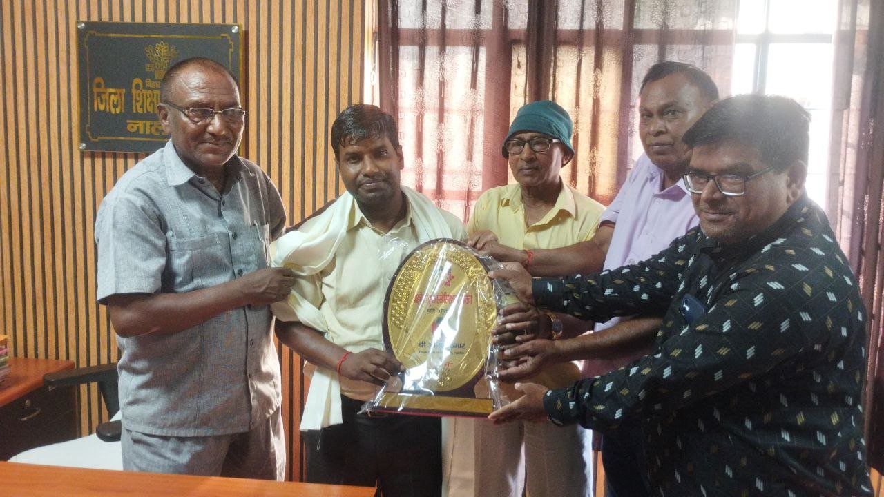 Private School Association Nalanda welcomed the newly appointed District Education Officer Anil Kumar
