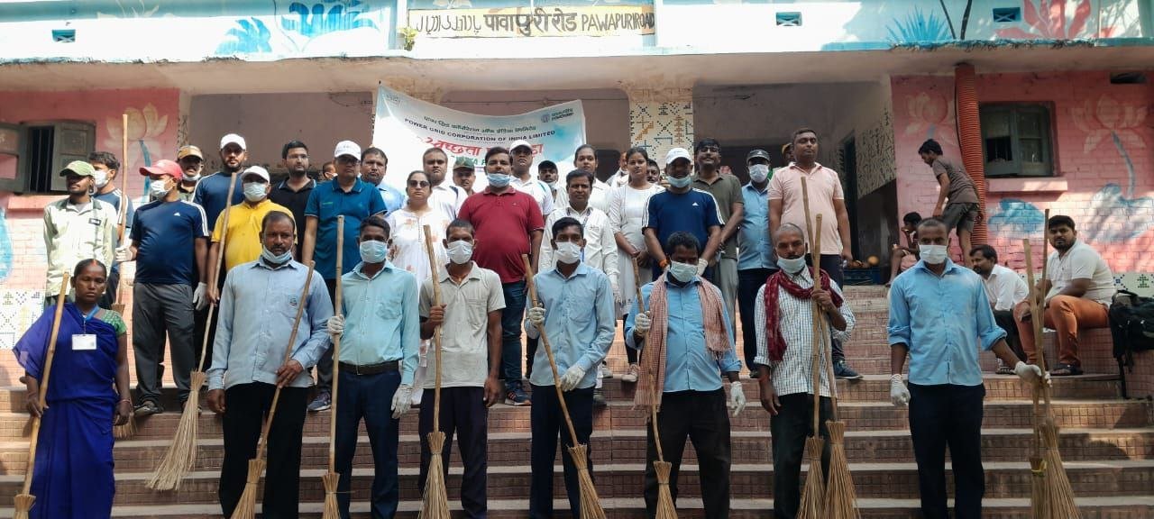 Powergrid launched awareness campaign under Swachhta Pakhwada, cleaned the station premises