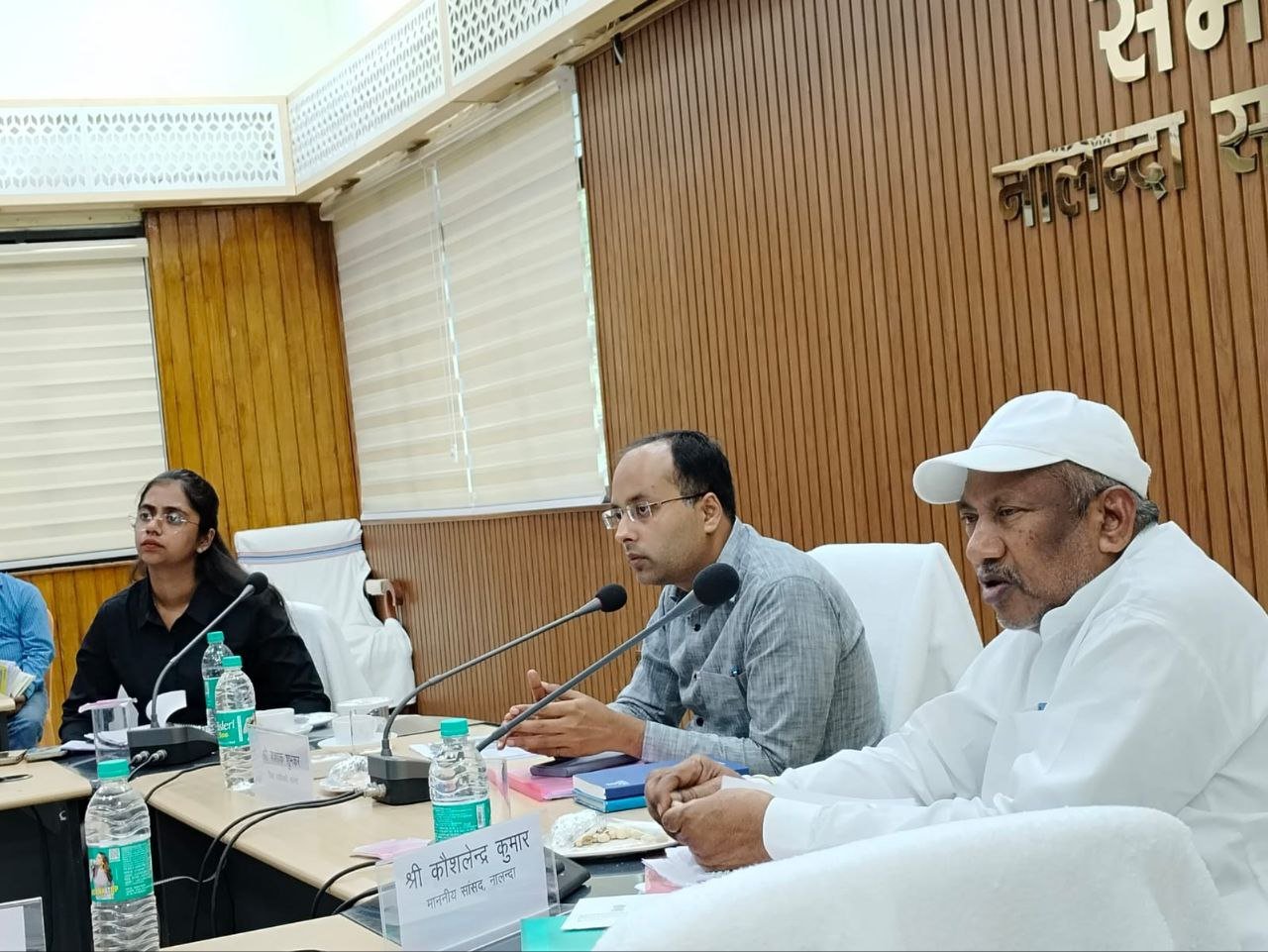 Review meeting of agricultural electrification projects in Nalanda, MP and DM gave instructions to speed up the work
