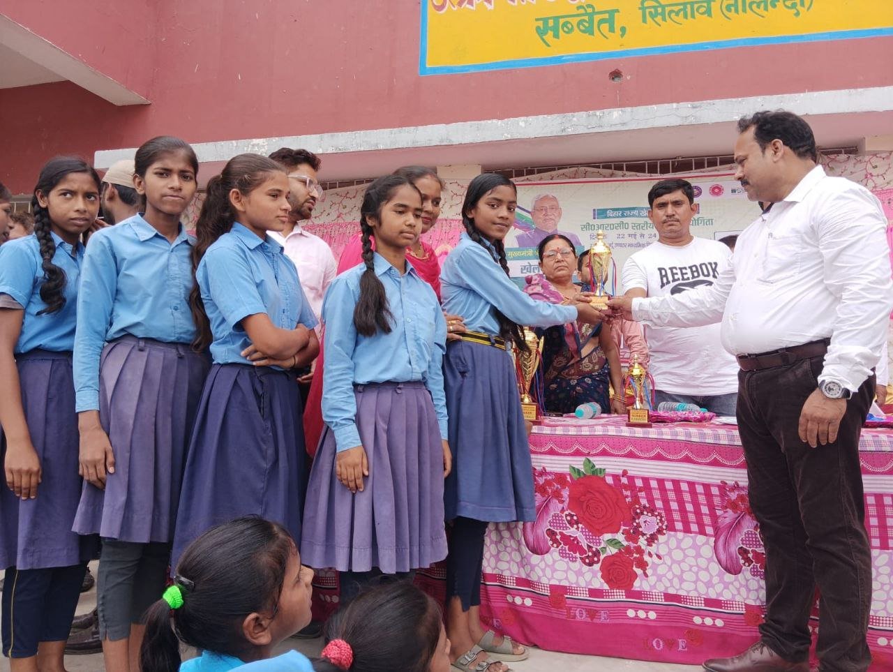Colourful closing ceremony of three day long torch sports competition, winners were felicitated