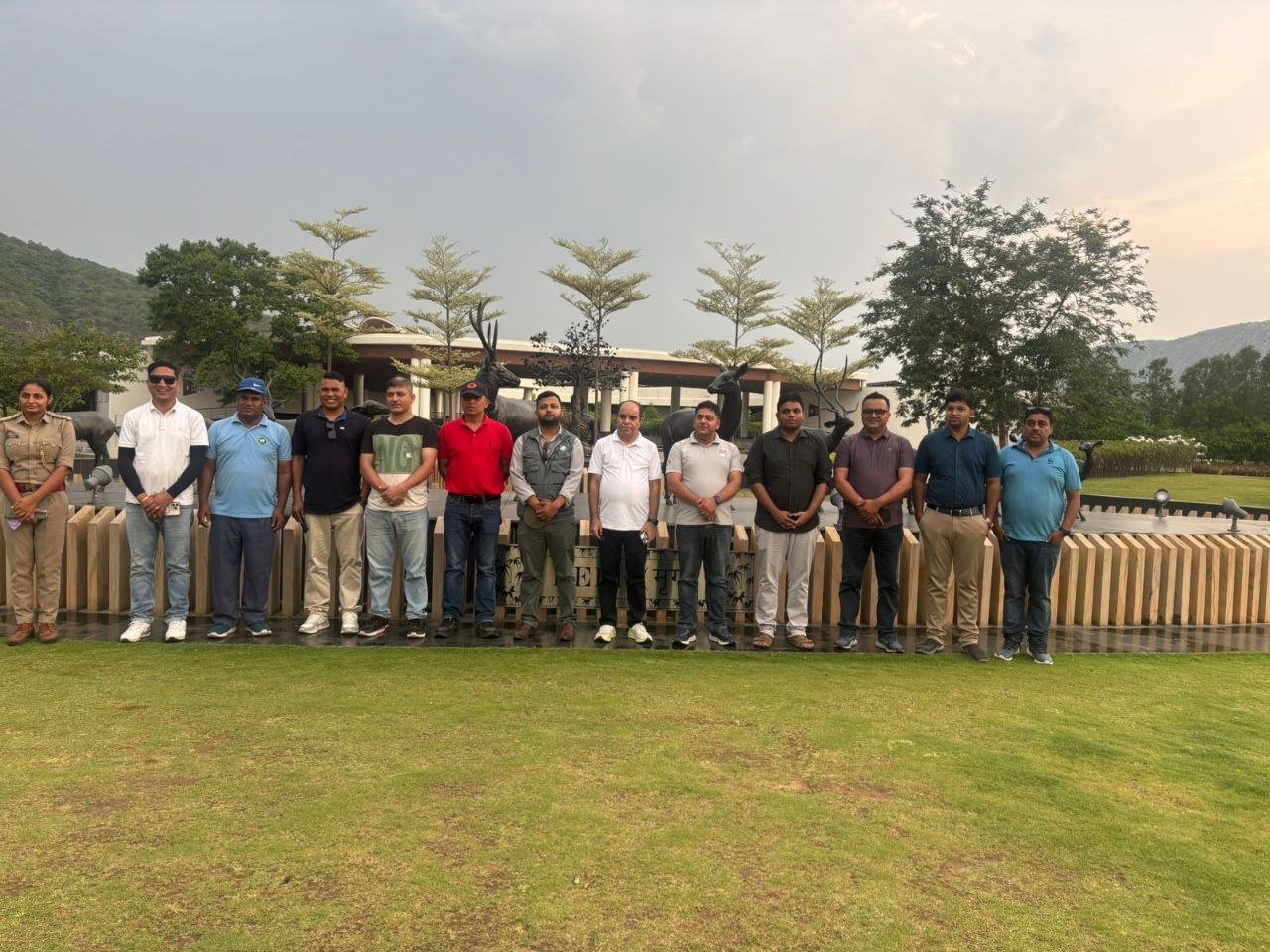Rajgir Nature Safari becomes a centre of international attraction: Officials from Nepal's Chitwan National Park conducted a study tour