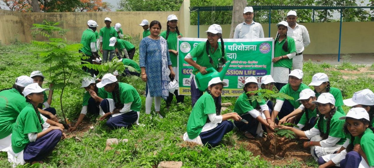 Eco club meeting held at Rasbihari Plus Two High School, Nalanda, students took pledge to protect environment