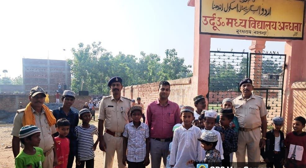 Bakrid festival was celebrated in a peaceful and harmonious atmosphere, police and administration conducted a flag march