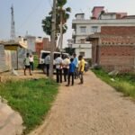 The dilapidated road of Adarsh ​​Nagar Mohalla became the cause of trouble, the city administration inspected the site