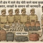Notorious thief who used to break locks and steal in urban area arrested, goods worth lakhs recovered