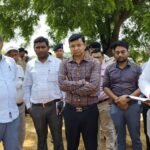 District Magistrate inspected the Lokain river embankment repair work and gave necessary instructions