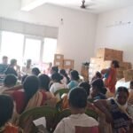 Meeting with health workers at Referral Hospital Kalyan Bigha, discussion on survey due validation