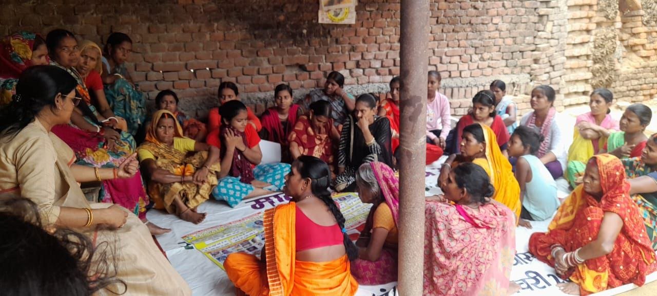 Jan Suraj Abhiyan got new energy in Tungi village, Pragati Anand did public dialogue
