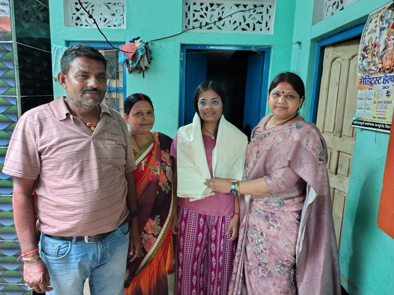 Poonam Sinha congratulated the daughter of Nursarai who got success in NEET, called her an inspiration