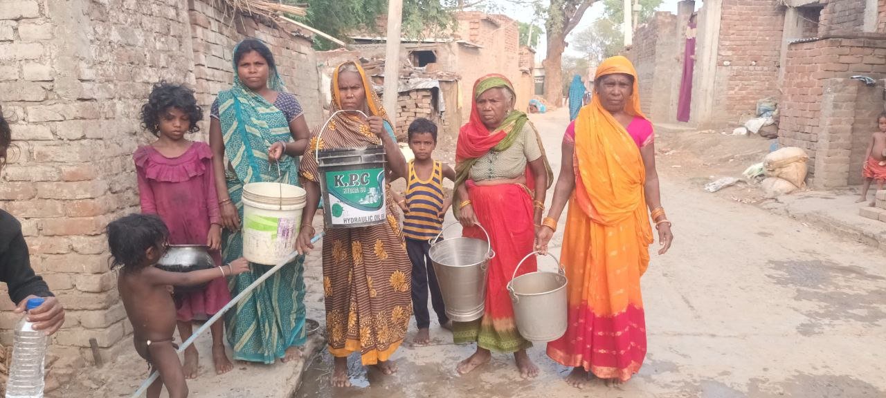Tap water scheme failed in Chhoti Mudhari village, villagers are yearning for water