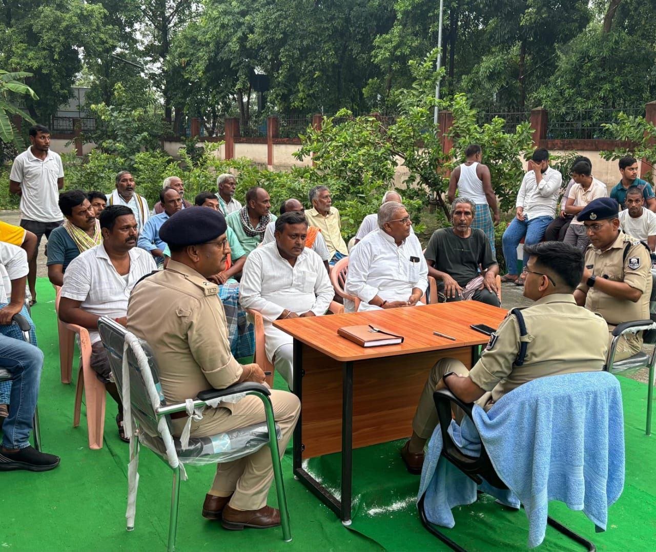 SP Bharat Soni inspected Kalyan Vigha police station and gave necessary instructions