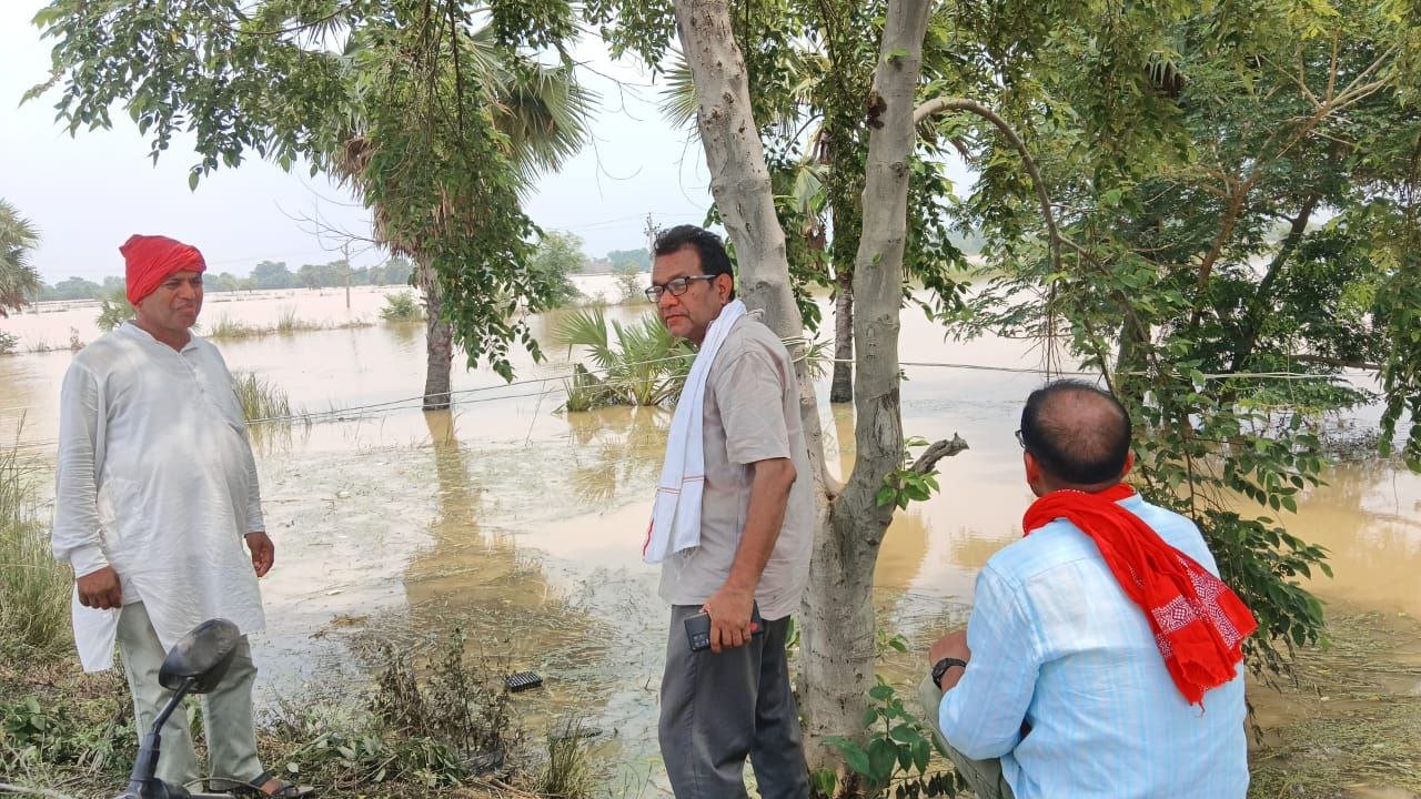 Embankment broke due to government negligence, farmers' crops were destroyed, protest will be held on June 26