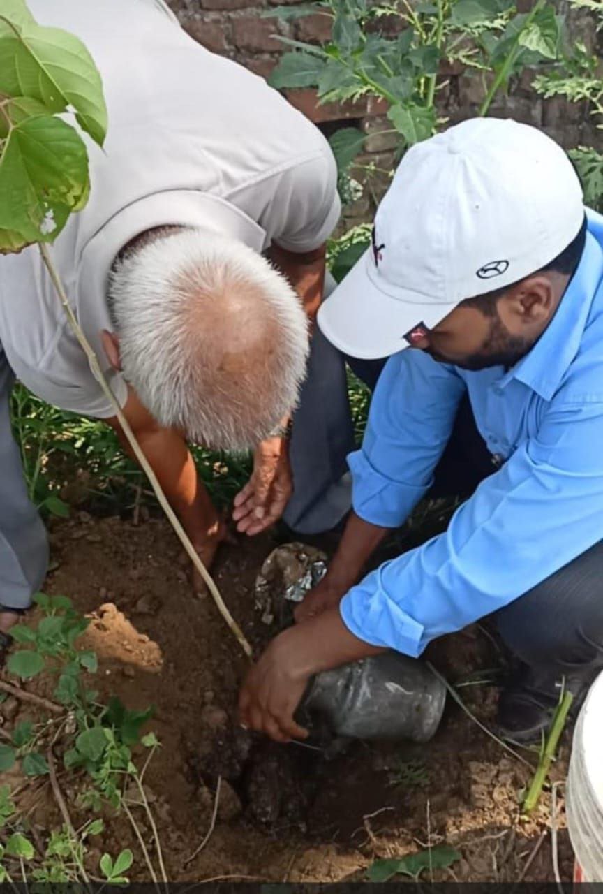 "Environment is the life of all of us, so take care of it"- Jai Sir