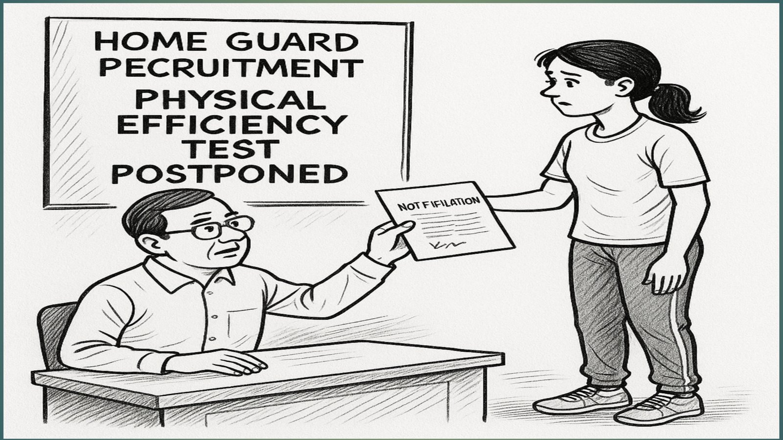 Home guard physical efficiency test postponed due to Muharram, now it will be held on 13th July