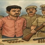 Illegal weapons recovered in Nalanda: One arrested, two absconding in joint operation of STF and district police