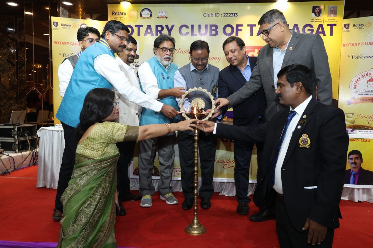 Rotary Club Tathagata's 5th installation ceremony concluded with new resolutions full of possibilities