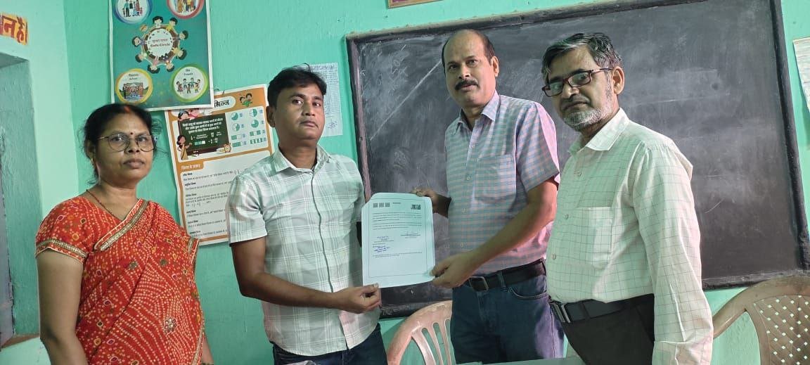 Arvind Prasad contributed as the head teacher in Choti Pahadi School, said quality education is the priority