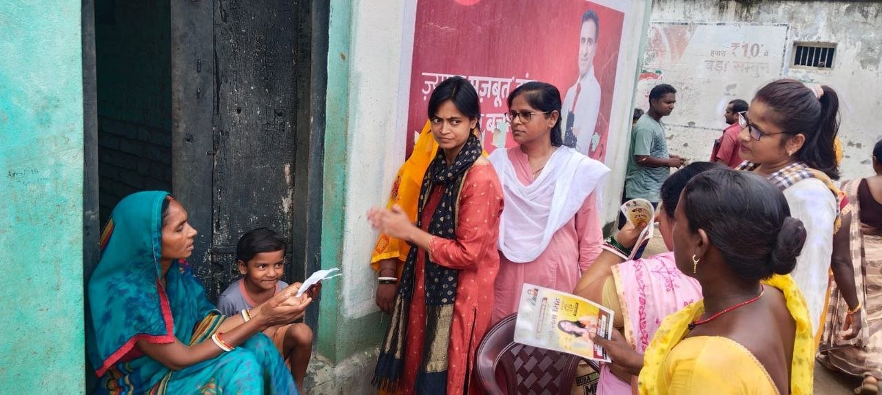 Lata Singh of Jan Suraj Party on public relations in Asthawan assembly constituency, said – Give Jan Suraj a chance for change in Bihar