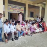 Teachers of Factneb staged a sit-in protest at GDM College, raised the demand for payment of salary and pension