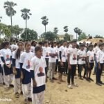 Rural children showed their strength in the block level torch sports competition