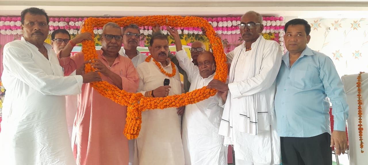 Anil Singh's first show of strength after returning to Congress, workers showed the message of unity"