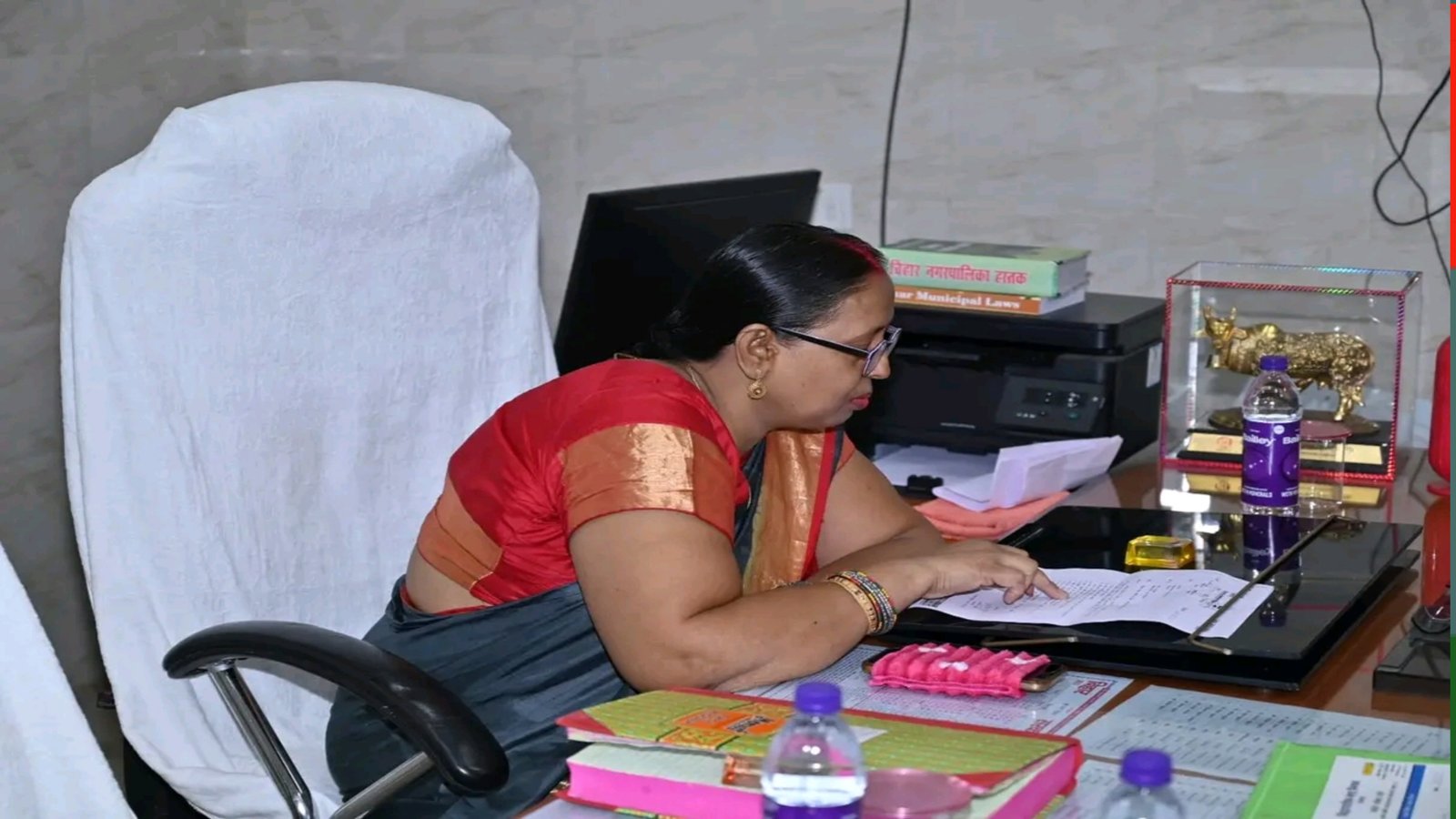 Initiative to save agriculture and city from waterlogging, Mayor Anita Devi raised the demand"