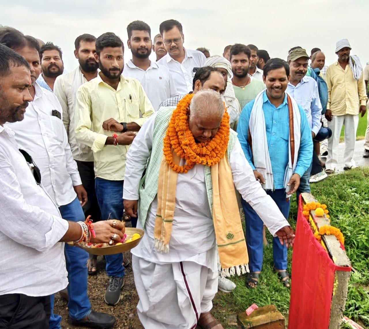 Bihar government is changing the face of villages – Minister Shravan Kumar inaugurated projects worth Rs 35 lakh