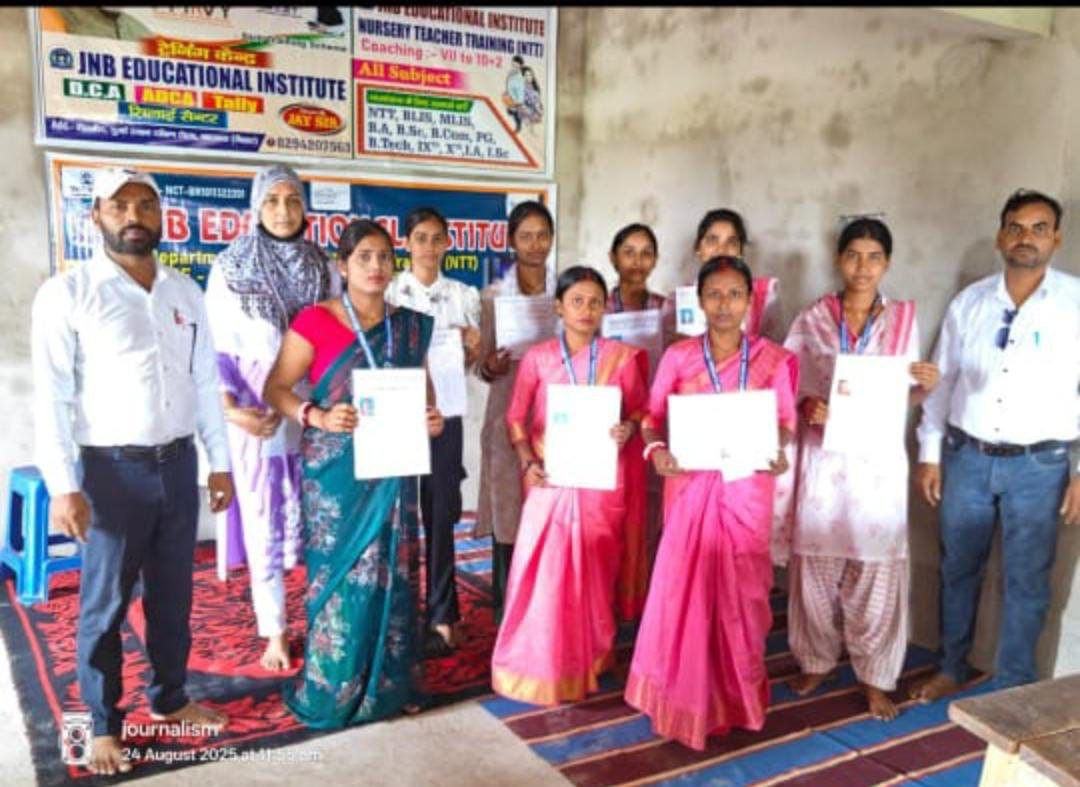 28 girl students received certificate of NTT course”